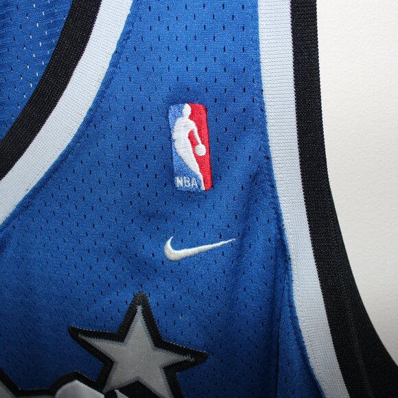3/$188❤️vintage Tracy MCGRADY #1 Nike Orlando Magic blue jersey Made in Korea - Picture 6 of 9